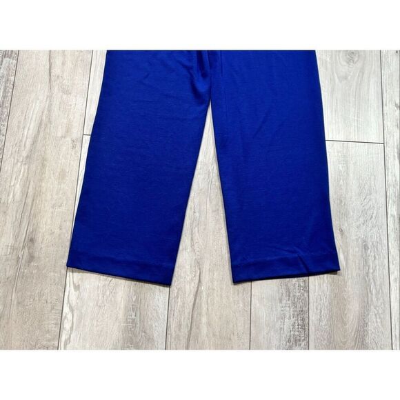 Liz Claiborne royal blue wide leg dress pants/casual pants size 2P - Picture 8 of 12